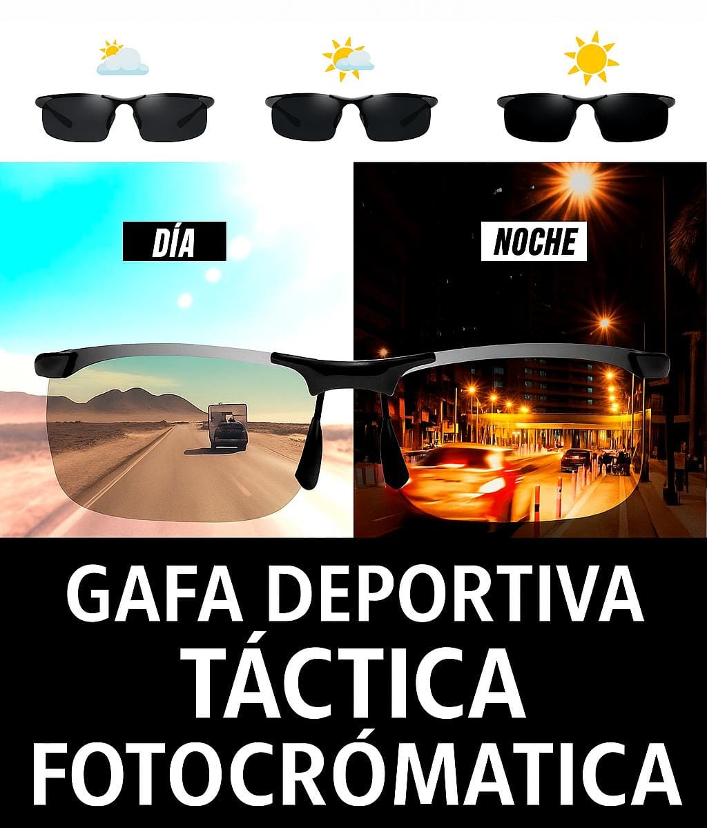 ¡Compra GAFAS DEPORTIVAS SMART FOTOCROMATICAS DE ÚTILMA GENERACIÓN - PAGUE 1 Y LLEVE 2!
