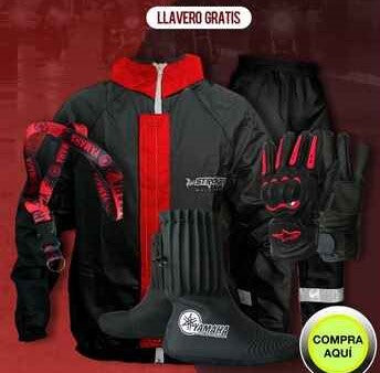 ¡Compra  🔥 Combo Especial Impermeable Motero Rainguard C8 + Botas Látex + Guantes con Protecciones 🏍️💥